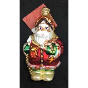 Christopher Radko Ornament Frosty Leaf Jr. 1998 Woodland Winds Christmas Holiday